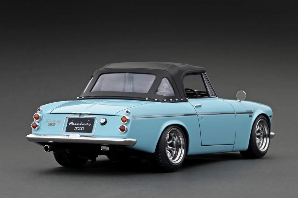 Ignition Model Datsun Fairlady 2000 LightBlue Finished Product 1/18 (SR311)