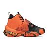 Anta Kids Shock Absorbing Non-Slip Wear-Resistant Breathable High-Top Basketball Shoes Kids sneaker Orange Black 312041113R-8
