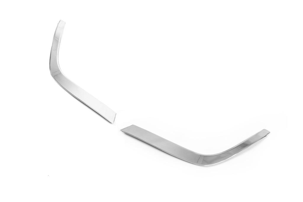 Накладки на противотуманки (2013-2016, нерж.) для Toyota Corolla