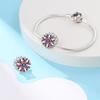 Charms Original Copper Patriotism Sunflower Beads Fit Bracelet Diy Fine Gift Women Delicate Jewelry Accessory