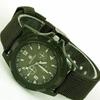Orologio Militare da Esterno in Tela di Nylon di Tendenza per Uomo e Donna - Lancette Luminose, Design Rotondo al Quarzo