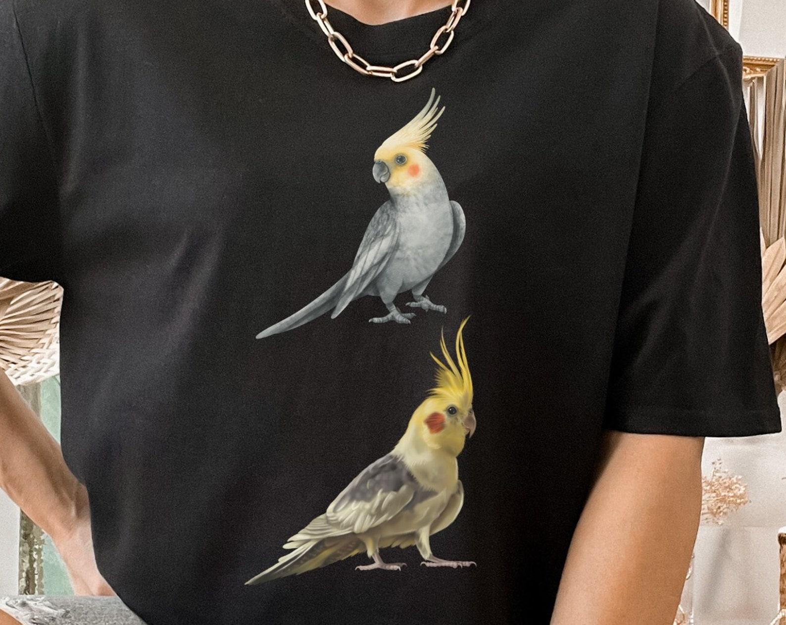 Cockatiel T-Shirt: Stylish Parrot Lover Tee 3XL