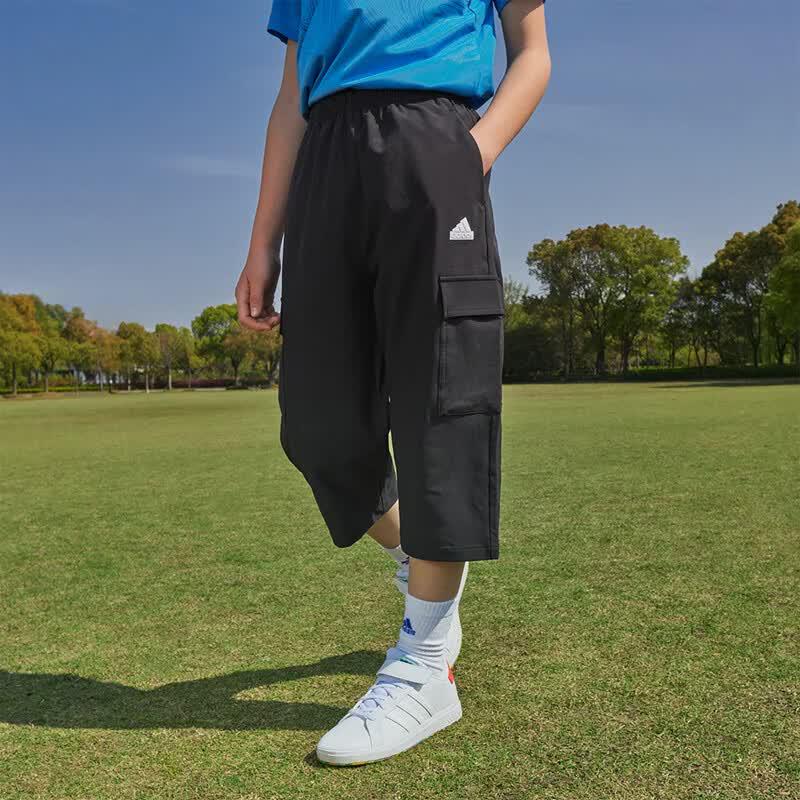 Adidas Kids  Quick-Dry Sport Capris IT4038 140/A140