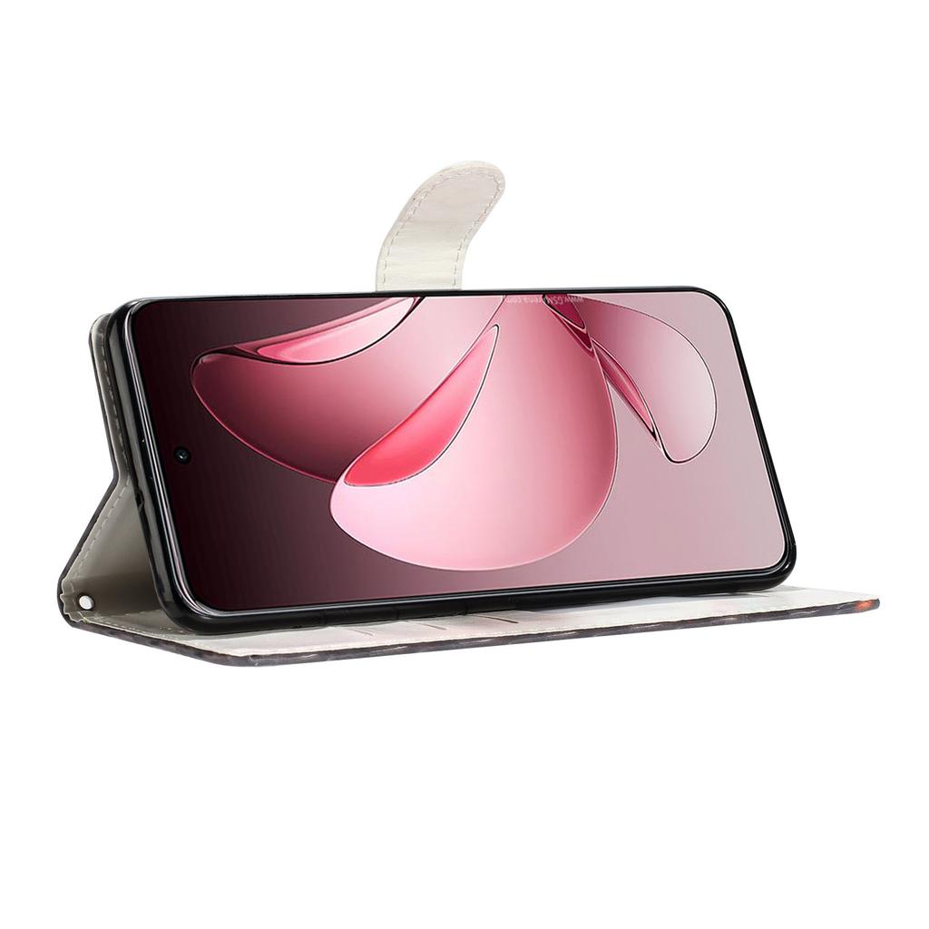 3D Muster PU Leder Handyhülle mit Brieftasche für Oppo A58 A38 A18 A57 A94 A17 A76 A36 A96 Reno8 Find X5 Reno7 A74 A54 A93 A78 Realme C61 C63 Realme 14 Pro