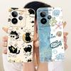 For Realme GT 7 Pro Cute Cat Flower Cartoon Phone Case For Realme GT7 Pro RMX5010 Shockproof Soft Silicone Covers Bumpers