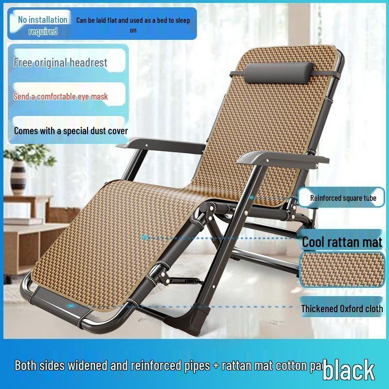 Folding Multi-functional Recliner Chair for Office, Beach, Home: Perfect for Nap and Lounge