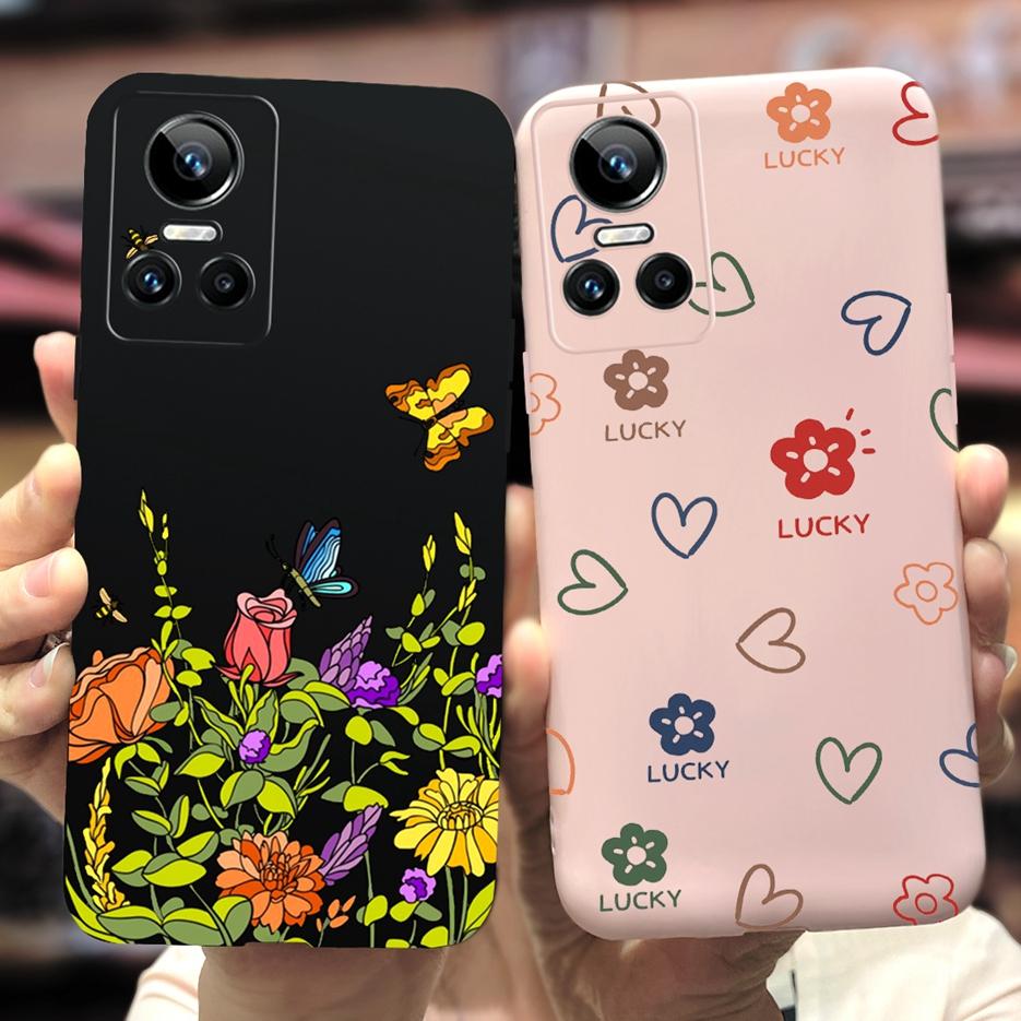 For Realme GT Neo 3 Case Colorful New Fashion Art Painted Cover For Oppo Realme GT Neo 3 80W / Neo3 150W Soft Slim Fundas Bumper