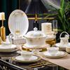 56-Piece Bone China Dinnerware Set