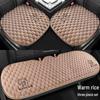 Universal Plush Fleece Car Seat Cushion: Thick, Cozy, and Cute for Autumn and Winter