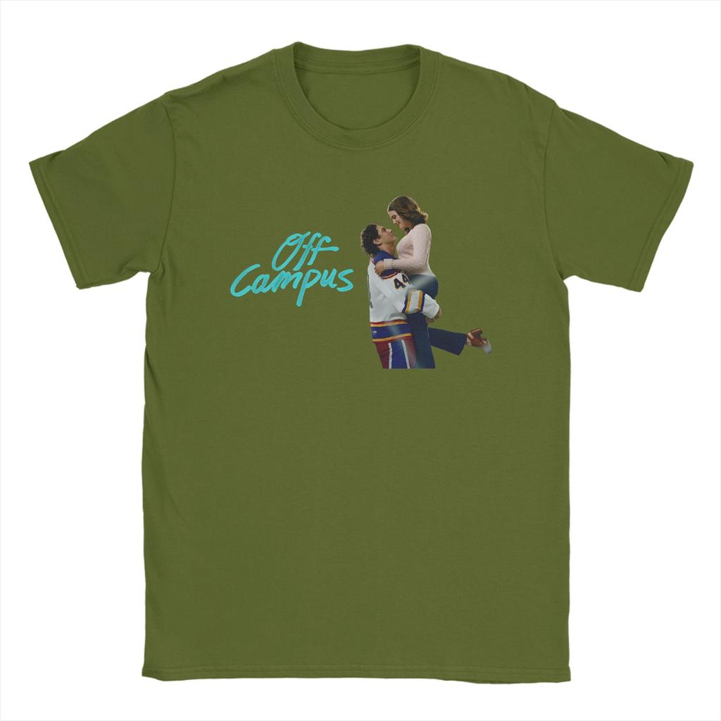 T-shirt da Film Fuori dal Campus per Unisex Unisex Hockey Rounisexce Casual 100% Cotone T-shirt Girocollo Manica Corta Abbigliamento Estivo