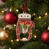 Decorative Magnetic Tool for Fridge Christmas Glove Bottle Opener, Shape Remover with Backing, Holiday Kitchen Gadget Accessories Durable Zinc