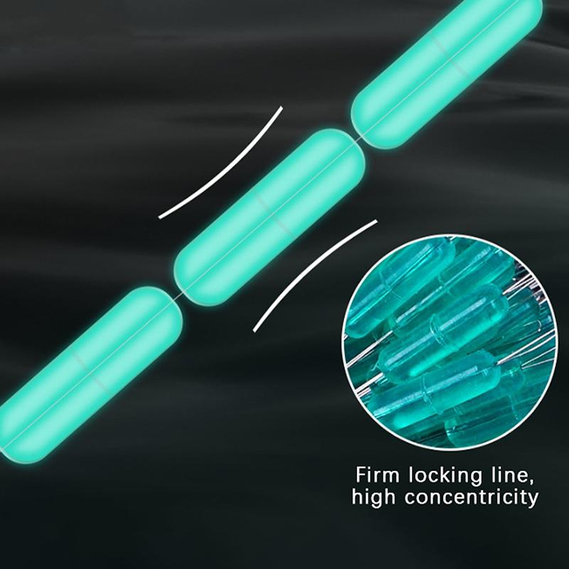 100 Τμχ/Σακούλα Πολλά Χρώματα Πλωτήρας Ψαρέματος Πώμα Σιλικόνης Συνδετήρας Space Bean Αντίσταση Πετονιάς Αξεσουάρ Ψαρέματος