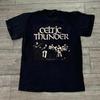 T-shirt en coton noir Celtic Thunder Band Cadeau Pour Fan ES355 T-shirt Unisexe