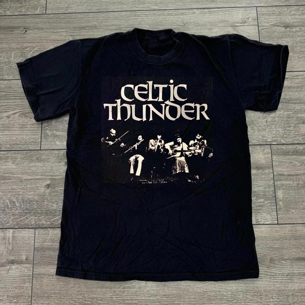 

Celtic Thunder Band Black Color Cotton T-shirt Gift For Fan ES355 Unisex T-Shirt XXXL