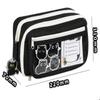 Black Cat Nine Layer Pencil Case For Girls Multifunctional Clear Stationery Box High Aesthetic Value For High School Students