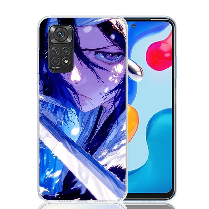 Bleach Kuchiki Rukia Phone Case For Xiaomi Redmi Note 15 14 13 12S 12 Pro Plus 11S 11E 11 11T 10S 10 Art Soft Pattern Cover Redm
