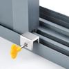 Adjustable Window Lock Stopper Safety Locks for and Pets Anti-theft Door Lock Non Punch Sliding Window Lock Hardware