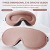 Light-blocking Sleep Mask for Women & Men, 3D Contoured Cup, Adjustable Strap