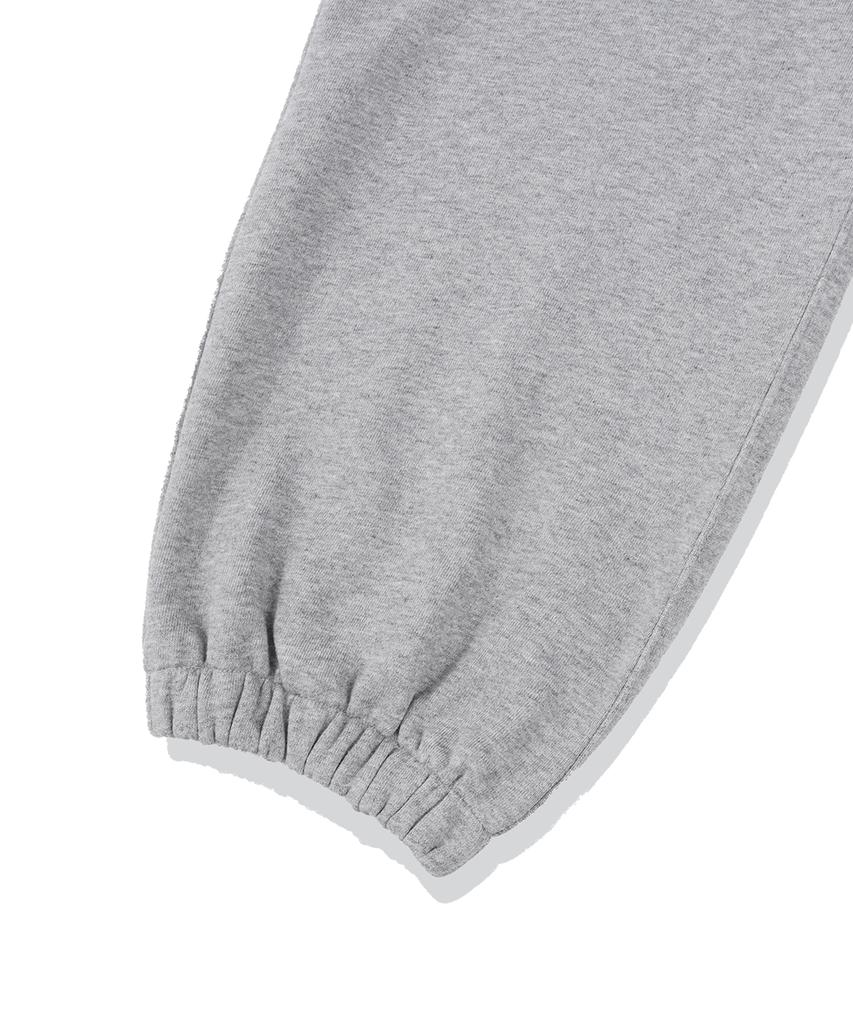 GAINSBORO Golden Logo Jogger Pants_Melange Grey