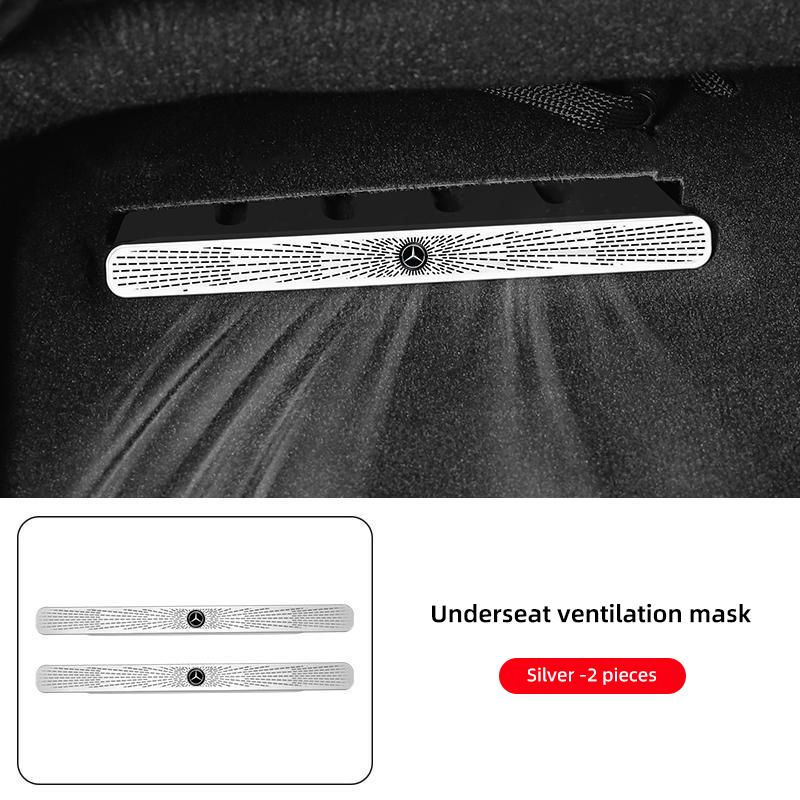 

New 80% Car Seat Outlet Air Outlet Vent Protect Cover Trim Auto Accessories For Mercedes Benz AMG W206 W204 W205 W212 W213 W221