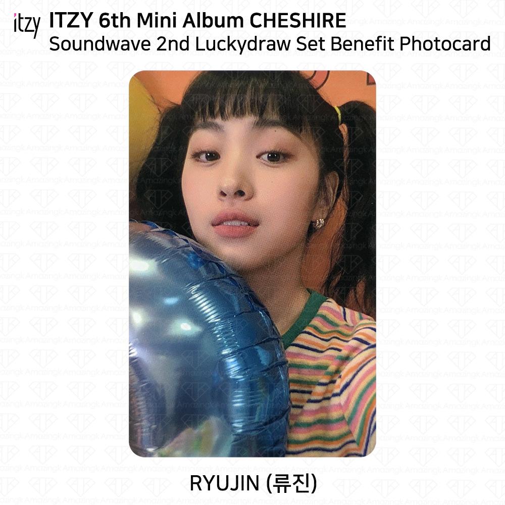 ITZY 6th Mini Album Cheshire Soundwave 2nd Lucky Draw Photocard Benefit Ver.
