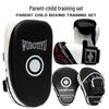Unisex Training Boxing Set: Adult & Children's Gloves, Sanda Foot & Hand Targets
