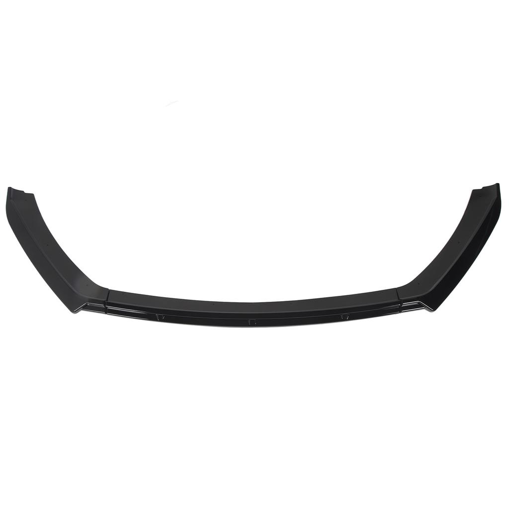 3Pcs Car Front Bumper Lip Spoiler Glossy Black Spoiler Protector Replacement For Seat Leon MK3.5 Standard 2017 To 2019