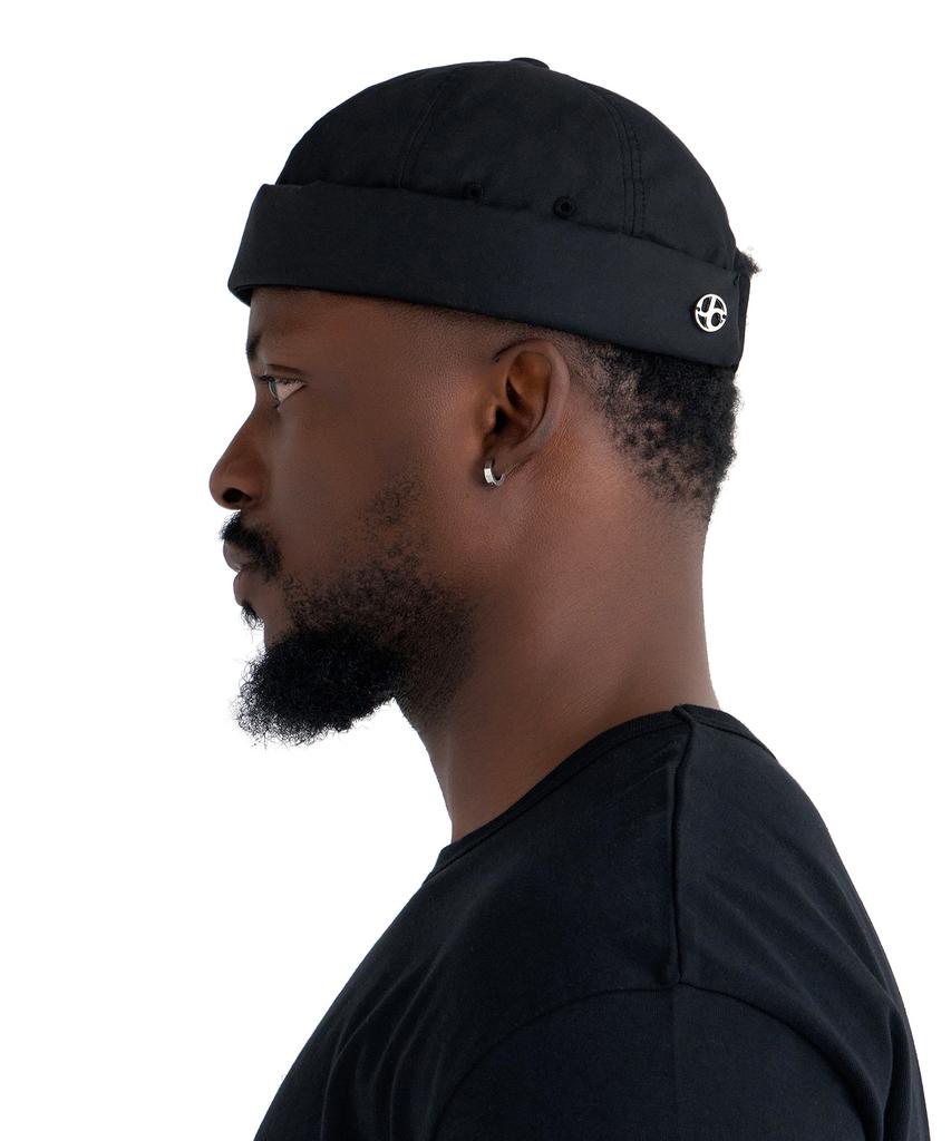 Eondeokeonteulol Big Size Oversized Nylon Brimless Watch Cap Unisex Beanie Hat Uc / Over Fit Brimless / Nc / Bk