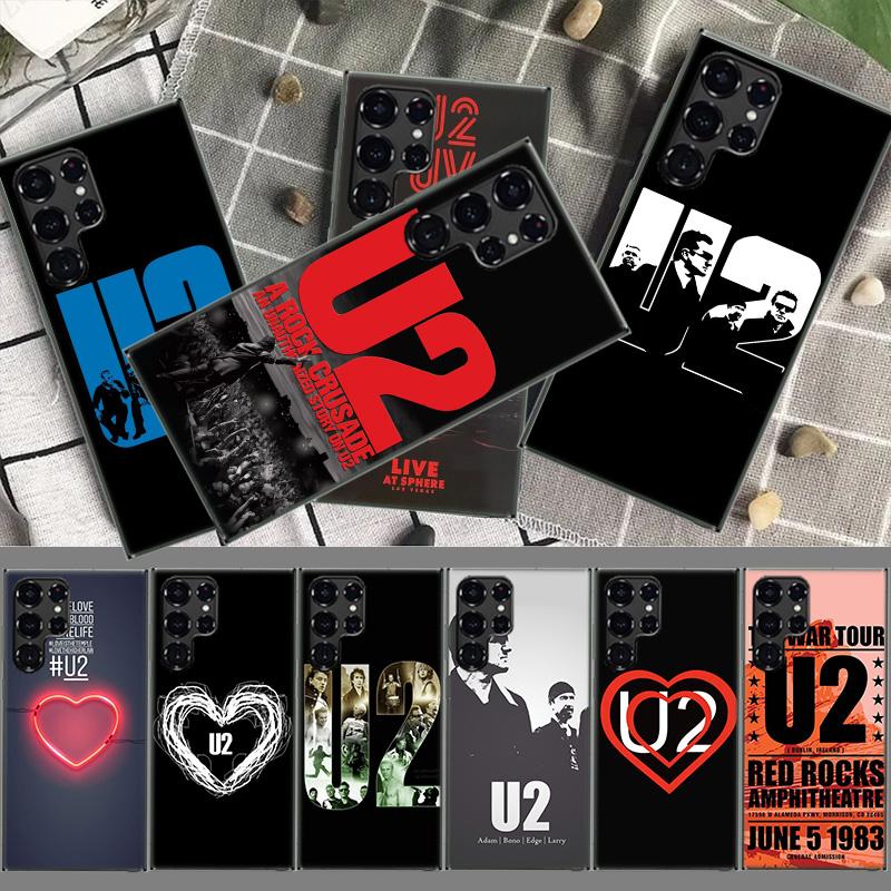 Band U2 Cases Phone Case for Samsung Galaxy S26 Ultra S25 Edge S24 S23 FE S21 Plus S20 S22 S10 Cover TPU Capa Shell Shockproof P