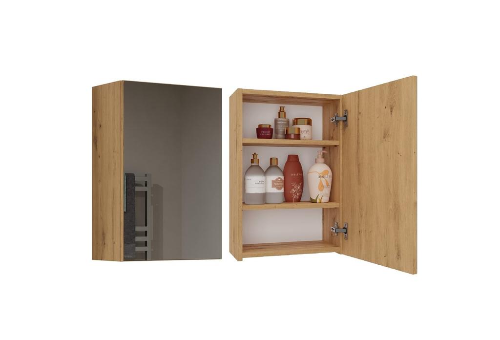 Pola Bathroom Cabinet 1 Door Artisan Mirror