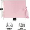 8.5x11.5 Inch DIY Photo Album Vintage Scrapbook Kit for Wedding Family Travel