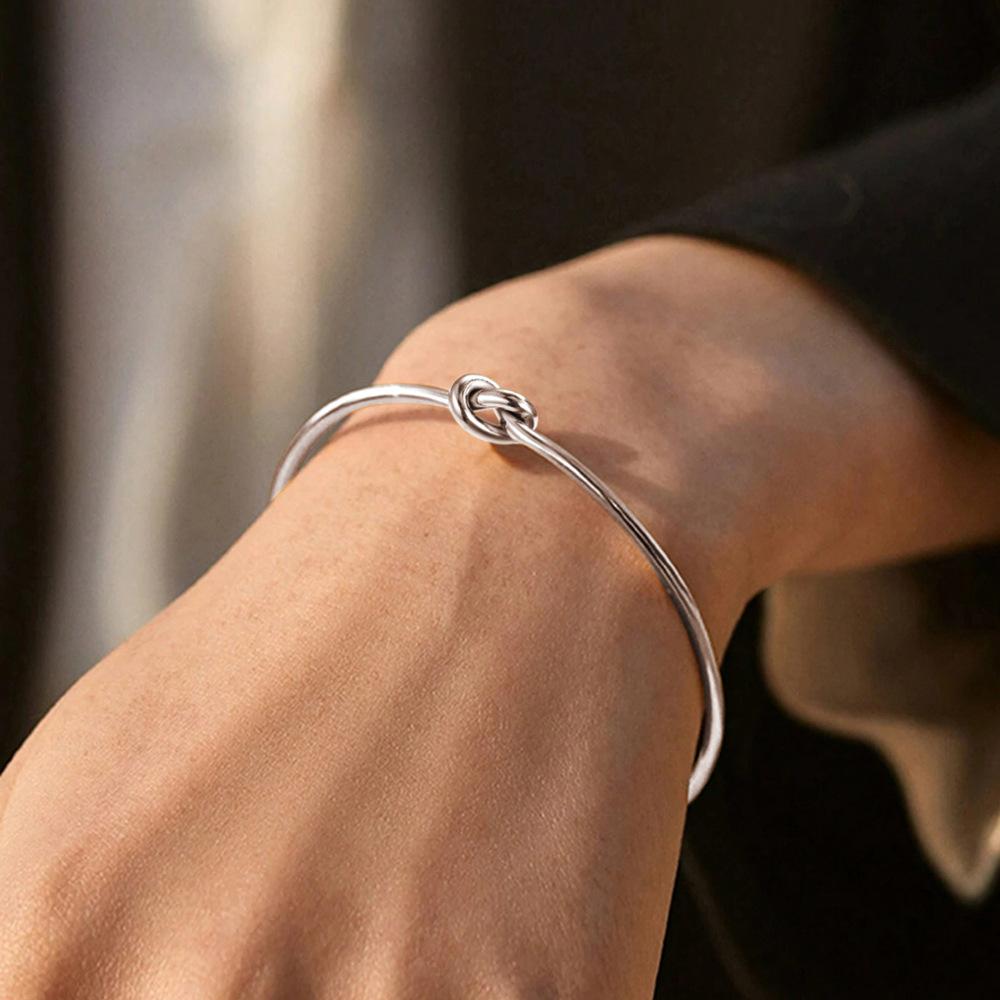 Stainless Steel Watch Chain Bracelet Minimalist Trend Not Fading Woven Spliced Bracelet Waterproof High-Quality Women s Jewelry