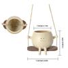 Swing Face Planter Pot Plant Hanger Baskets Lovely Swing Face Planter Pot Succulents Flower Pots Balcony Wall Hanging Planter