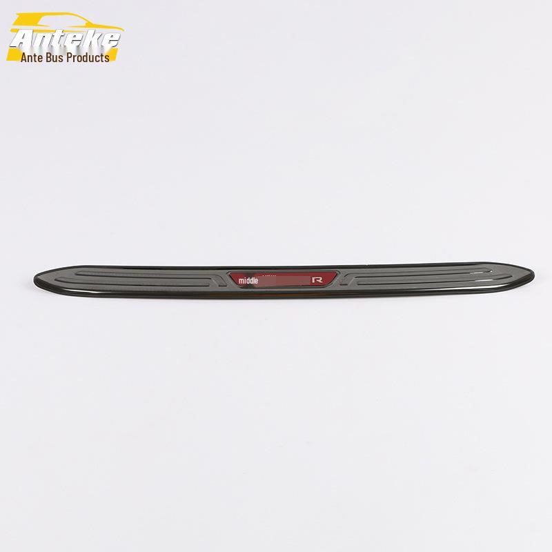 Trax Rear Guard Plate: Anti-Scratch Collision Sticker for Trunk Protection, Fits 19 Models