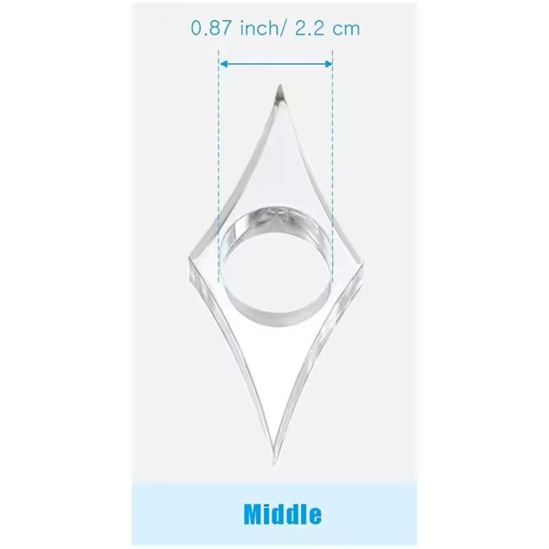 

1 шт. Многофункциональный акриловый держатель для книг большим пальцем, держатель страниц, удобная закладка, школьные и офисные принадлежности, держатель для большого пальца книги M