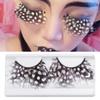 Extra Long Feather Eyelashes Feather False Lashes   for Masquerade/Party/Anime Cosplay