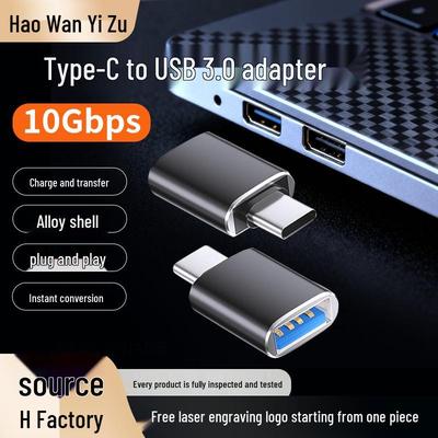 Bidirektionaler USB Typ-C Adapter zum Laden von Mobilgeräten und Computern