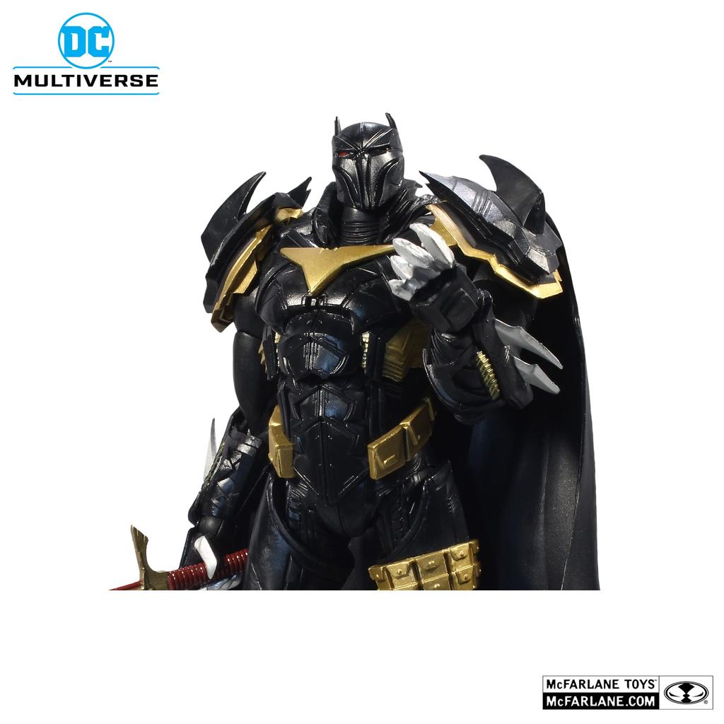 DC Multiverse DC Comics Curse of the White Night Batman vs 7 Inch Action Figure Black Batman/Azrael