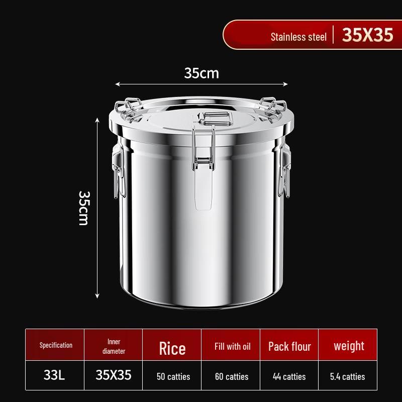 Stainless Steel Airtight Storage Container