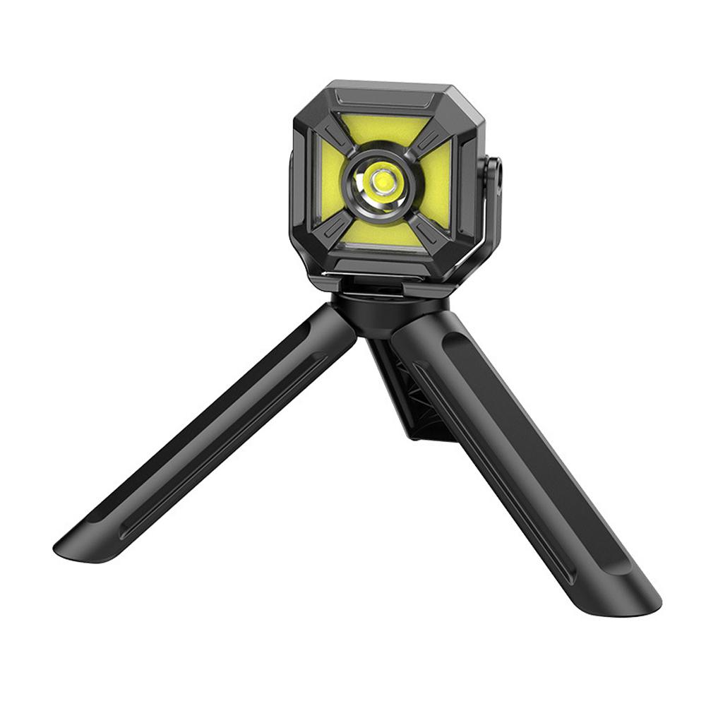 COB Work Light Rechargeable LED Portable Flashlight Camping Torch Magnetic 1500LM Dimming Flood Light Car Repair Emergency Lante