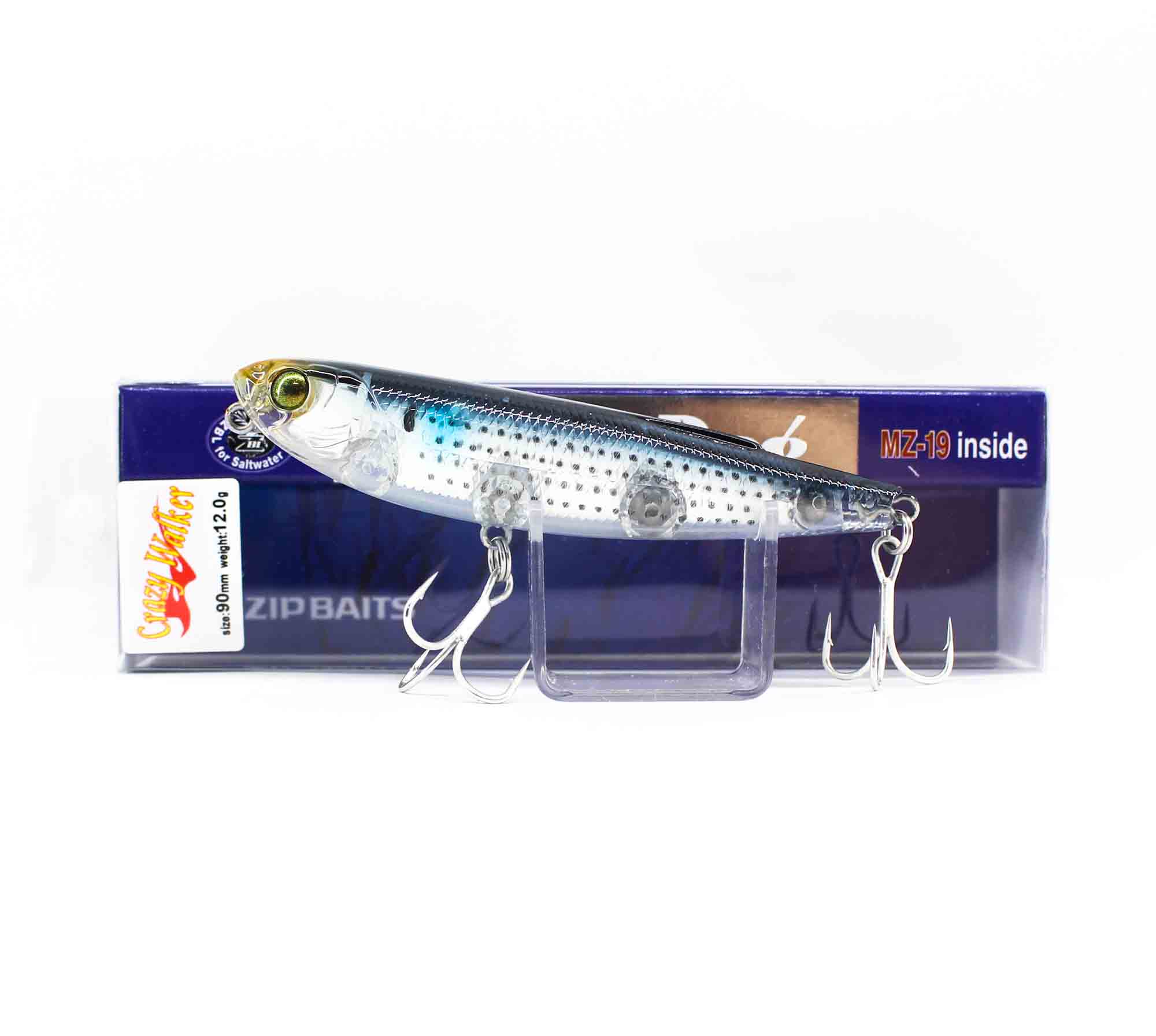 

Zipbaits ZBL Fakie Dog 90 Crazy Walker Плавающая приманка-карандаш 505 (0169)
