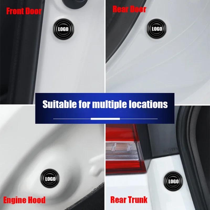 Car Door Absorber Protection Anti-Shock Stickers for Mitsubishi ASX L200 Colt Lancer Pajero Outlander Eclipse Mirage Accessories