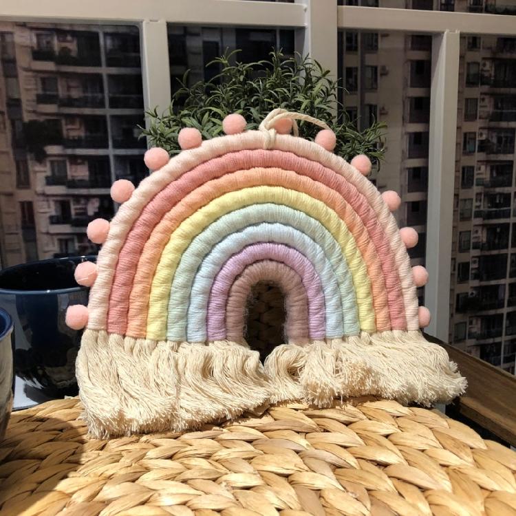 Rainbow Wall Hanging Modern Home Decoration Hanging Iridescent Embellishment