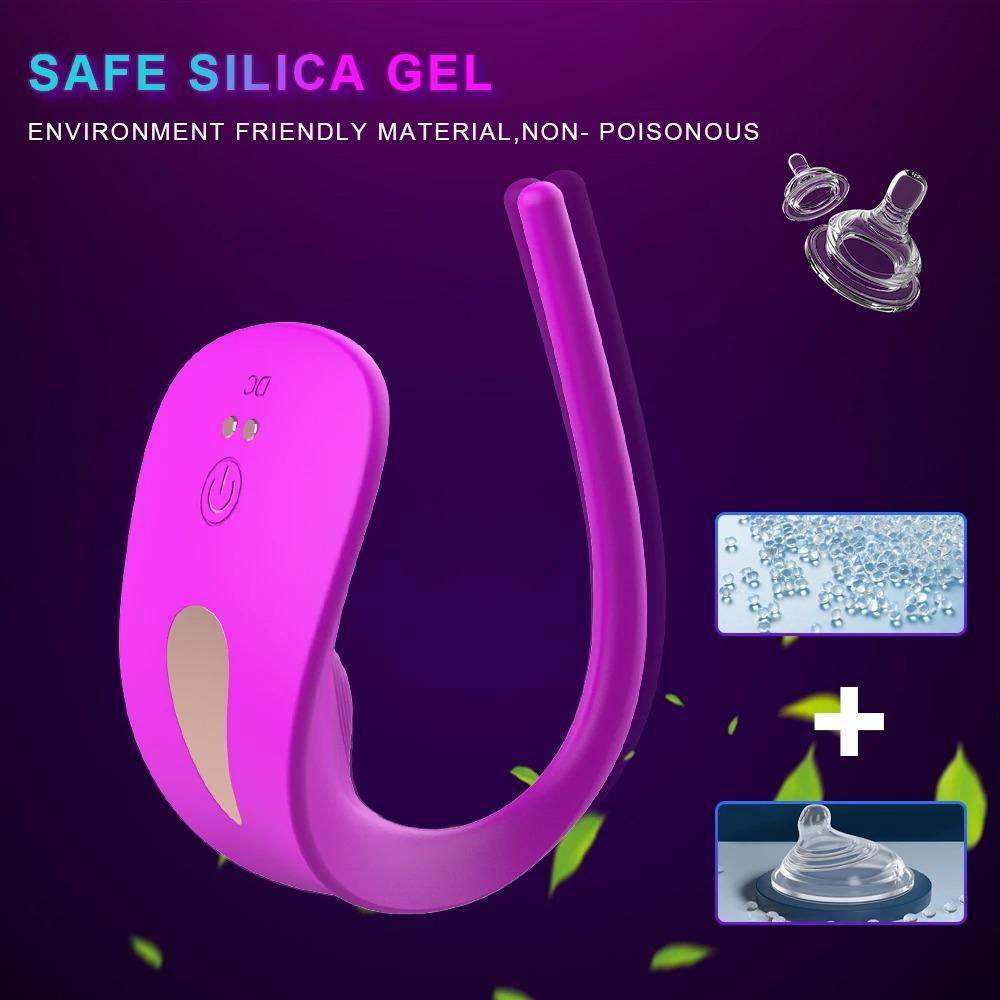 G Spot Vibrator Clitoral Vaginal Dildo Stimulator Female Panty Vibrators Masturbator Wireless Wearable Sex Toys for Women