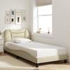 VidaXL Bed Frames with Headboard, Upholstered Bed, Slatted Bed Base, Single Bed, Adult Bedroom Bed 3207742