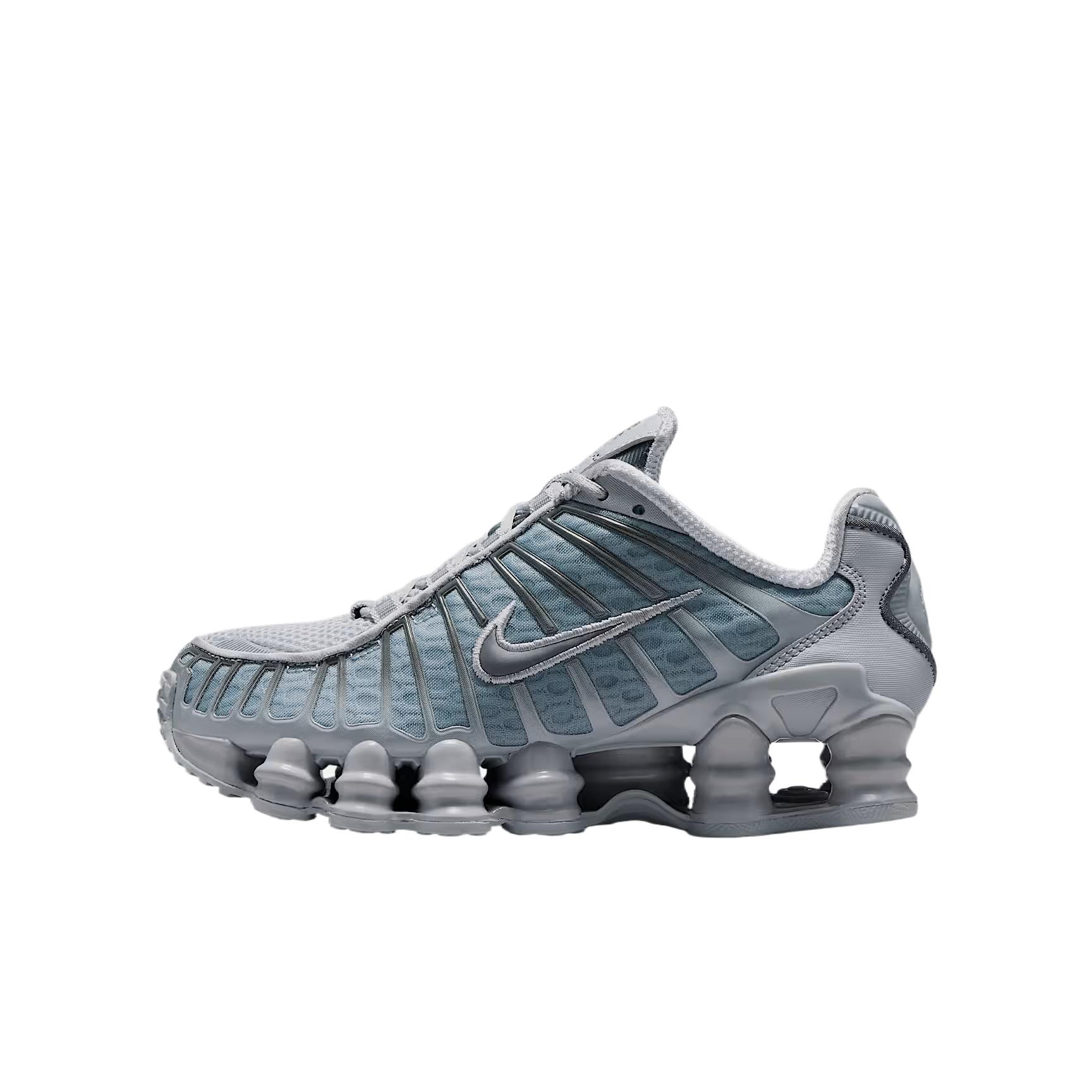 Кроссовки Nike Shox TL GS Волчий серый/Железный серый Детские Синие IO4645-003 37.5
