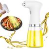 Good-Electric Ölsprüher 8oz Olivenöl Spenderflasche Öl Sprüher für Kochen Weiß