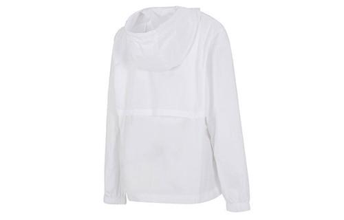 NIKE Solid Color Casual Sport Lightweight Hooded Windbreaker Jacket DM6180-100