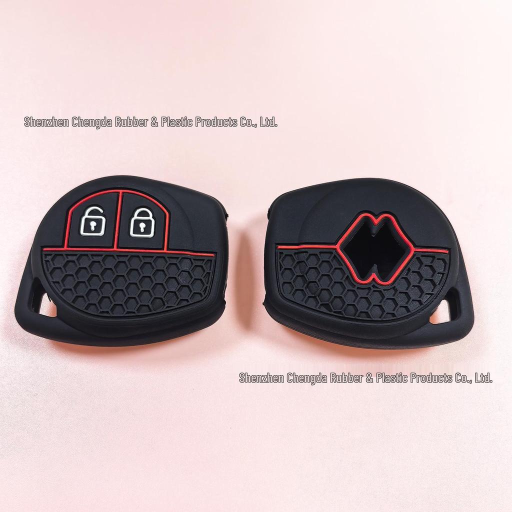 Suzuki Silicone Honeycomb Car Key Cover for Swift, Alto, Jimny, Qiyue, Tianyu, SX4, and Lingyang Models.