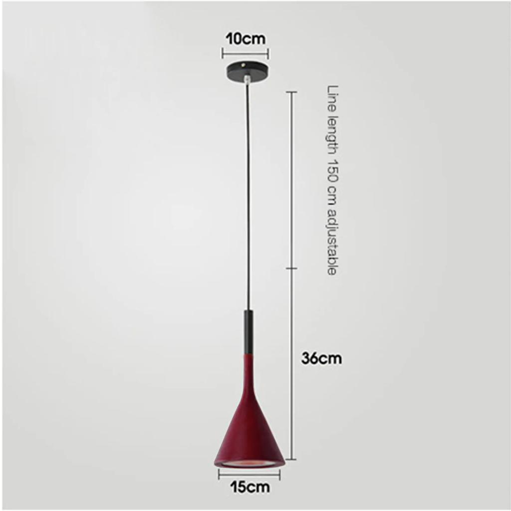 Modern Led Pendant Lights Multicolor E27 for Kitchen Fixtures Indoor Bedroom Dining Room Hanging Lamp Lampshade Home Chandeliers